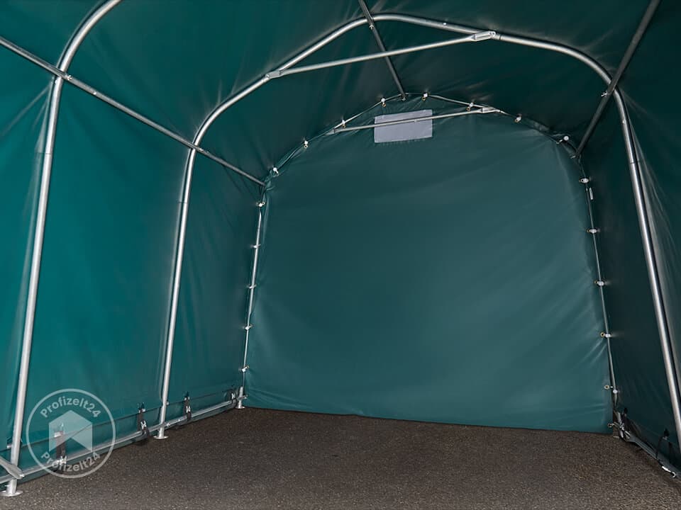 TOOLPORT 2,4x3,6m Zeltgarage, PVC-Plane,...