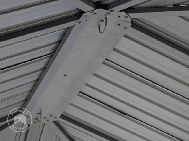 TOOLPORT 3x4 m Hardtop Gartenpavillon, o...