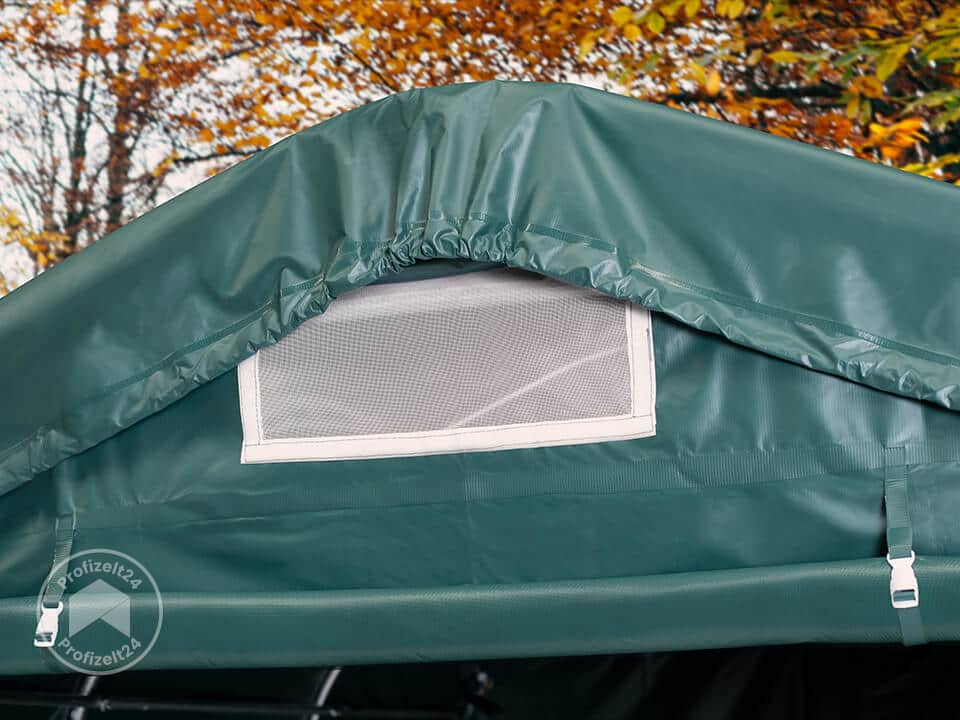 TOOLPORT 2,4x3,6m Zeltgarage, PVC-Plane,...