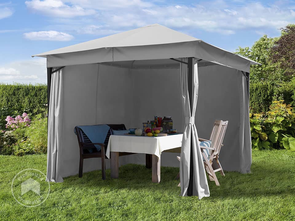 TOOLPORT 3x3 m Softtop Gartenpavillon, i...