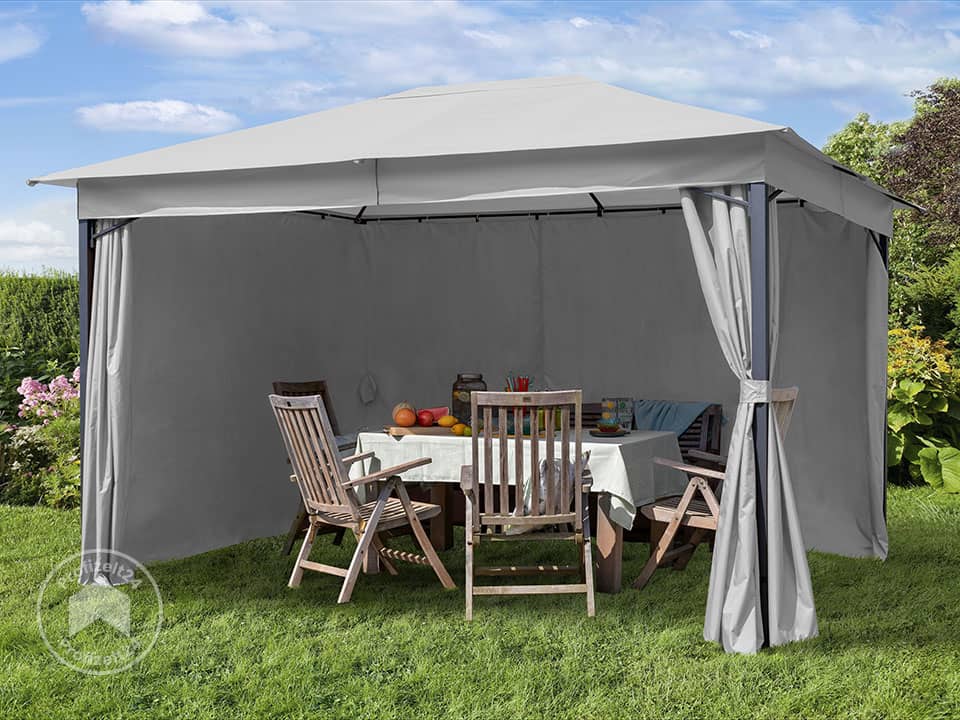 TOOLPORT 3x4 m Softtop Gartenpavillon, i...