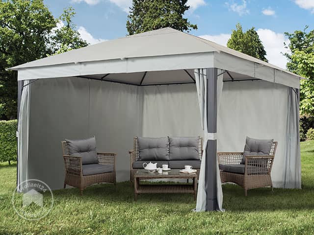 TOOLPORT 4x4 m Softtop Gartenpavillon, i...