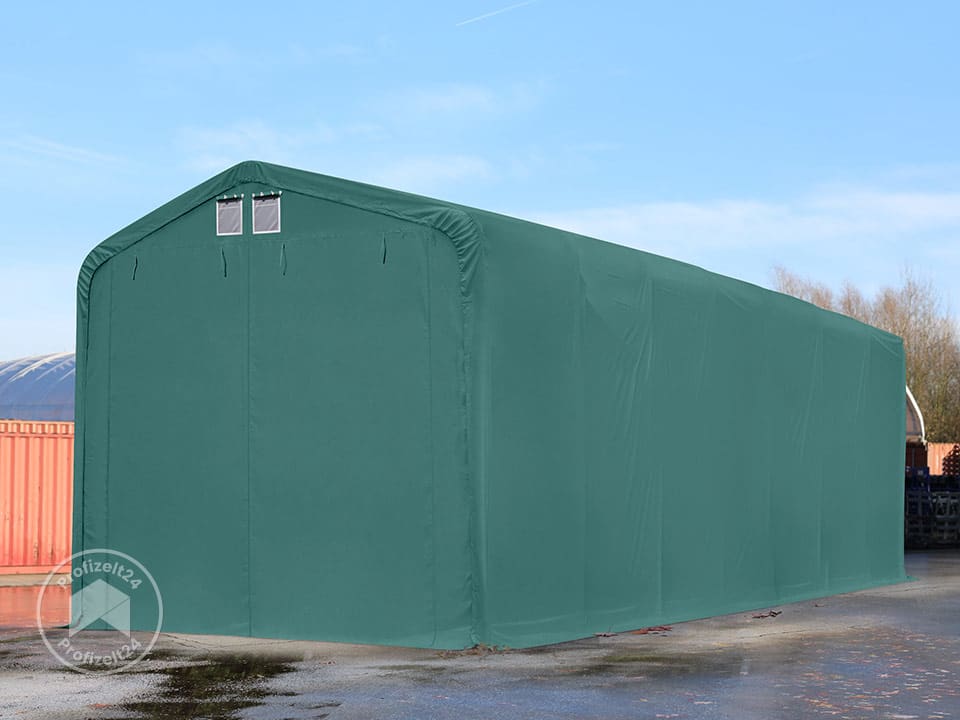 TOOLPORT 4x24m Zelthalle, PRIMEtex-Plane... TOOLPORT 4x24m Zelthalle, PRIMEtex-Plane...