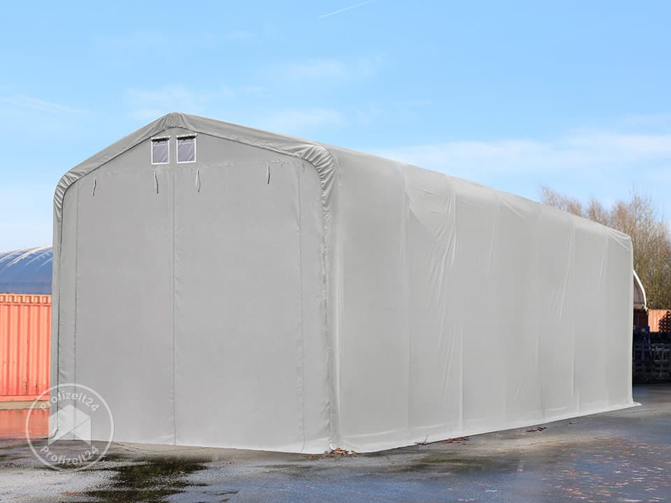 TOOLPORT 4x16m Zelthalle, PVC-Plane, grau, ohne Statik - (49495) TOOLPORT 4x16m Zelthalle, PVC-Plane, grau, ohne Statik - (49495)