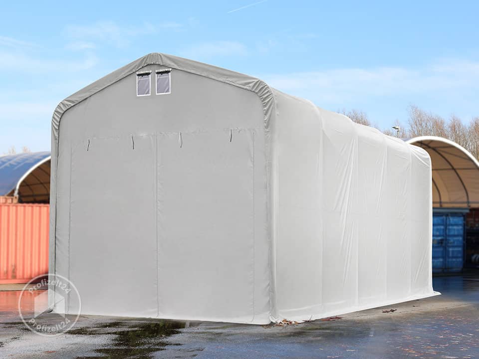 TOOLPORT 5x10m Zelthalle, PRIMEtex-Plane...