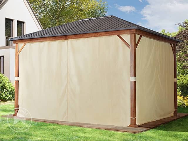 TOOLPORT 3x4 m Hardtop Gartenpavillon, i...