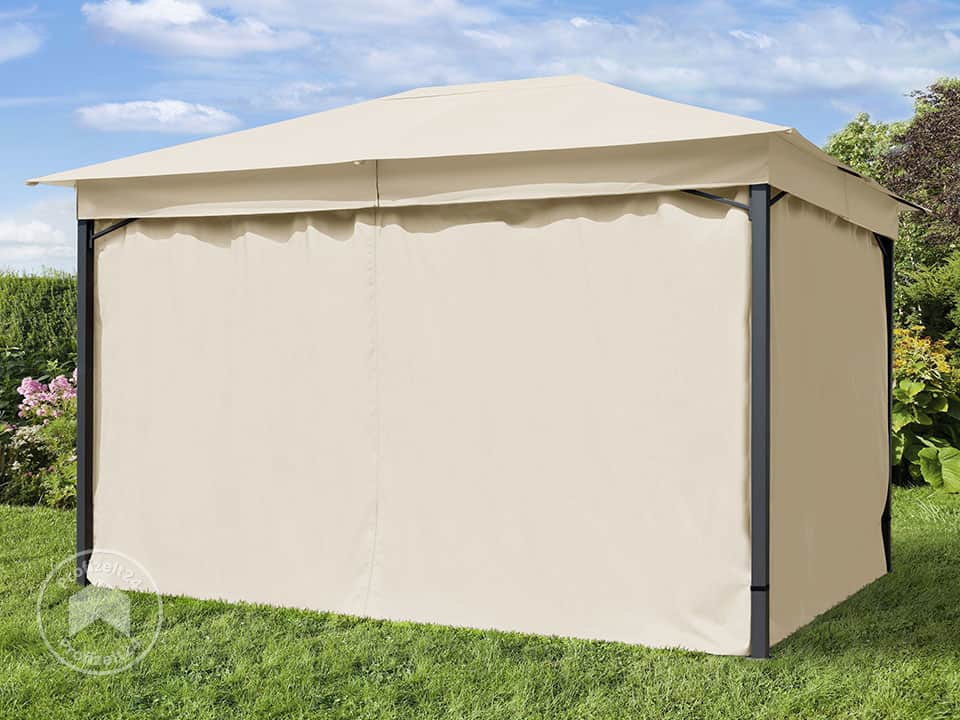 TOOLPORT 3x4 m Softtop Gartenpavillon, i...