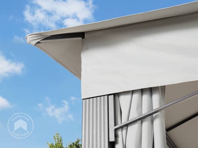 TOOLPORT 3x3 m Softtop Gartenpavillon, i...