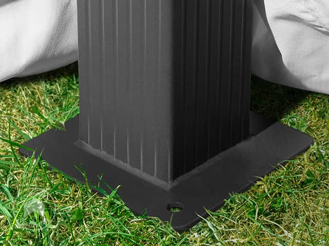 TOOLPORT 3x3 m Softtop Gartenpavillon, i...