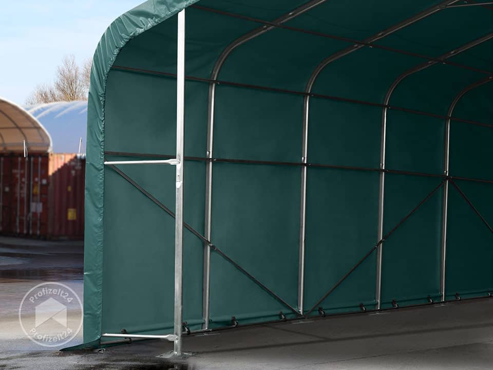 TOOLPORT 6x12m Zelthalle, PRIMEtex-Plane...