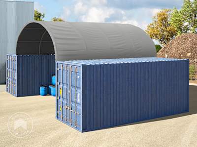 Mittlere Container-Überdachungen
