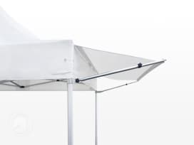 3m Vordach für Faltpavillons PREMIUM und PROFESSIONAL mit Polyesterplane, weiß 3m Vordach für Faltpavillons PREMIUM und PROFESSIONAL mit Polyesterplane, weiß