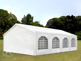 5x8m Partyzelt, PE-Plane, weiß 5x8m Partyzelt, PE-Plane, weiß