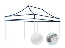 Ersatzdach für 3x6 m Faltpavillon mit 32 mm Aluminiumgestänge, weiß Ersatzdach für 3x6 m Faltpavillon mit 32 mm Aluminiumgestänge, weiß