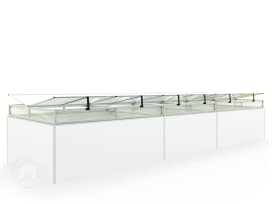 535 x 150 cm Frühbeetaufsatz