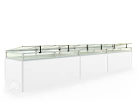 535 x 77 cm Frühbeetaufsatz