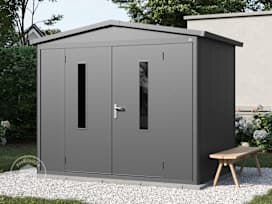 263 x 180 cm Gerätehaus, anthrazit