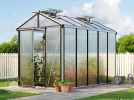 199 x 324 cm Gewächshaus, Standardfarbe Aluminium Natur | ohne Setangebot 199 x 324 cm Gewächshaus, Standardfarbe Aluminium Natur | ohne Setangebot