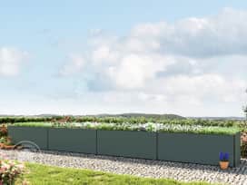 771 x 77 x 77 cm Hochbeet, Anthrazit 771 x 77 x 77 cm Hochbeet, Anthrazit