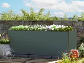 195 x 99 x 77 cm Hochbeet, Anthrazit 195 x 99 x 77 cm Hochbeet, Anthrazit