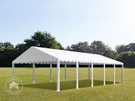 5x10m Partyzelt ohne Seitenteile, PVC-Plane, weiß 5x10m Partyzelt ohne Seitenteile, PVC-Plane, weiß