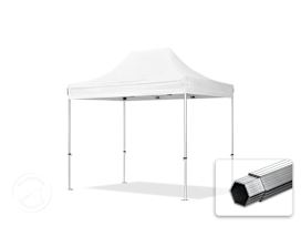 Összecsukható pavilon, Aluminium, 3x2m, oldalpanelek nélkül, fehér Összecsukható pavilon, Aluminium, 3x2m, oldalpanelek nélkül, fehér