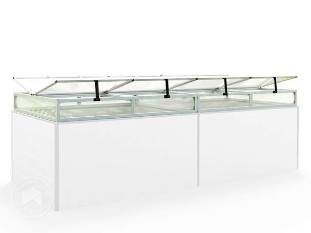 297 x 119 cm melegágy magaságyásra