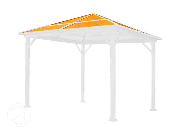Csere tetőpanelek kerti pavilonhoz, 3x3m, Forest Deluxe