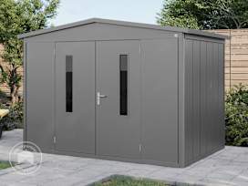 Kerti tároló szekrény, 298 x 228 cm,  antracit