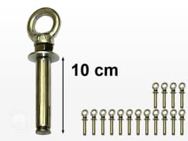 16 professzionális betonhorgony a sátorhoz