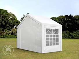Párty stan 3x2 m, plachta z PE, bílá Párty stan 3x2 m, plachta z PE, bílá