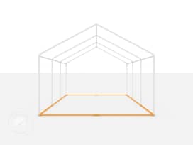 Univerzální spodní rám 4x6 m pro párty stany, nůžkové stany