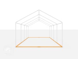 Univerzální spodní rám 4x8 m pro párty stany, nůžkové stany