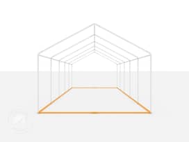 Univerzální spodní rám 4x10 m pro párty stany, nůžkové stany