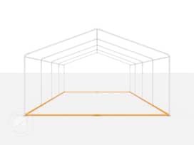 Univerzální spodní rám 5x8 m pro párty stany, nůžkové stany