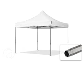 Nůžkový stan 3x3 m, ocel, bez bočnic bílá Nůžkový stan 3x3 m, ocel, bez bočnic bílá