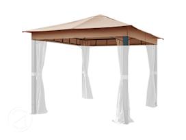Náhradní střecha pro zahradní altán Sunset Premium, 3x3 m, cappuccino