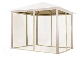 Moskytiéra (4dílná) pro zahradní altán Forest Premium 3x3 m, champagne