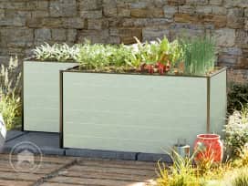 Odlingslåda, 224 x 150 x 77 cm, aluminium anodiserad Odlingslåda, 224 x 150 x 77 cm, aluminium anodiserad