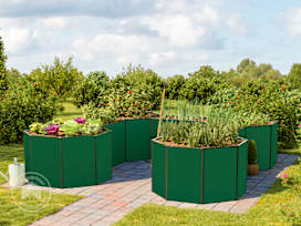 Odlingslåda, 332 x 332 x 77 cm, grön Odlingslåda, 332 x 332 x 77 cm, grön