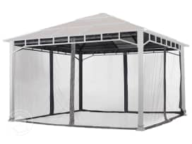 Myggnät till Sunset Deluxe loft grey, 4x4m, 4 st. delar