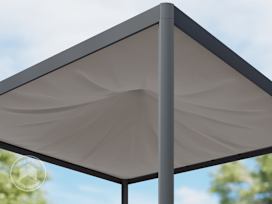Solsegel till Luma Deluxe, loft grey, 4x4m Solsegel till Luma Deluxe, loft grey, 4x4m
