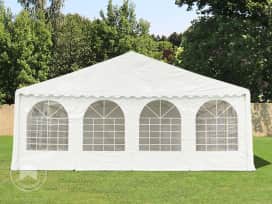 Gavldel XXL 8 x 2 m til partytelte, pavilloner, hvid