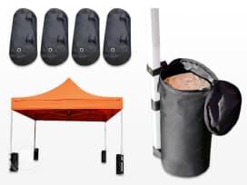 4 sandsække til Easy Up pavilloner