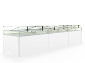 444 x 119 cm Mini serre