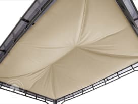 Solsejl til havepavillonen Sunset Deluxe, 3x4 m, champagnefarvet Solsejl til havepavillonen Sunset Deluxe, 3x4 m, champagnefarvet
