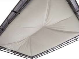 Solsejl til havepavillonen Sunset Deluxe, 3x4 m, stone Solsejl til havepavillonen Sunset Deluxe, 3x4 m, stone