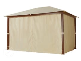 Sivuseinät puutarhapaviljongille Forest Premium, 3x4 m, samppanjanvärinen