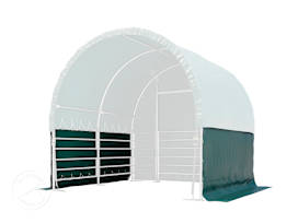 Sivuseinäsetti Professional laidunteltalle 3x3 m