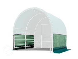 Tuulensuojaverkkosetti Professional laidunteltalle 3x3 m